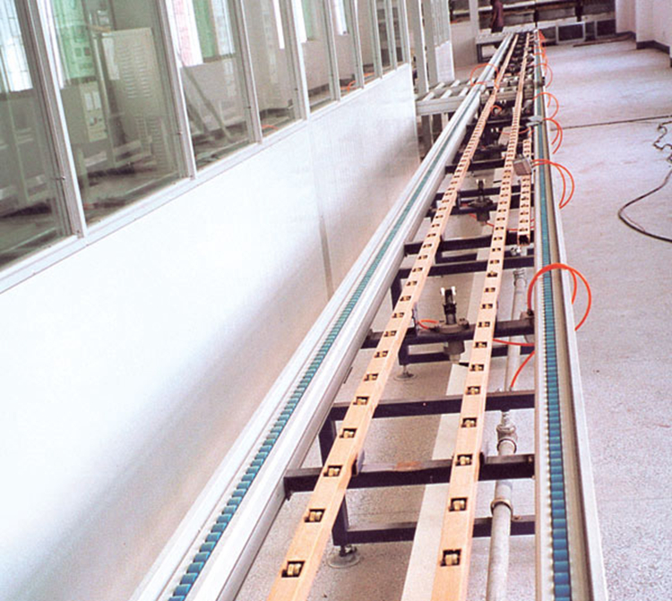 三倍速链筒输送线