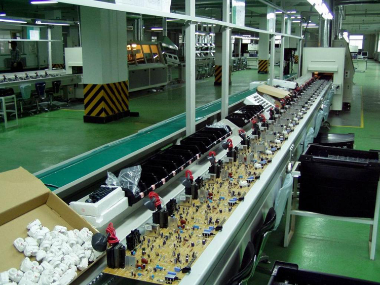 电子组装插件线