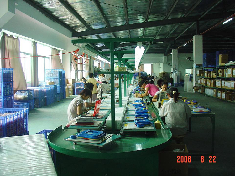 双边环形倍速链式台车输送线