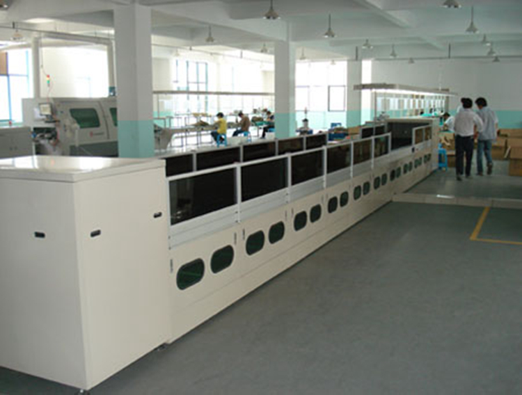 老化测试台车输送线